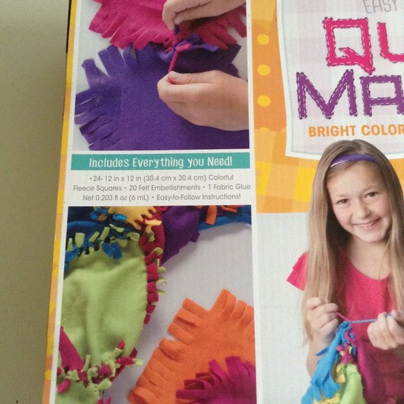 NEW QUILT MAKING KIT PLUS BONUS EARRING SET - Picture 10 of 12